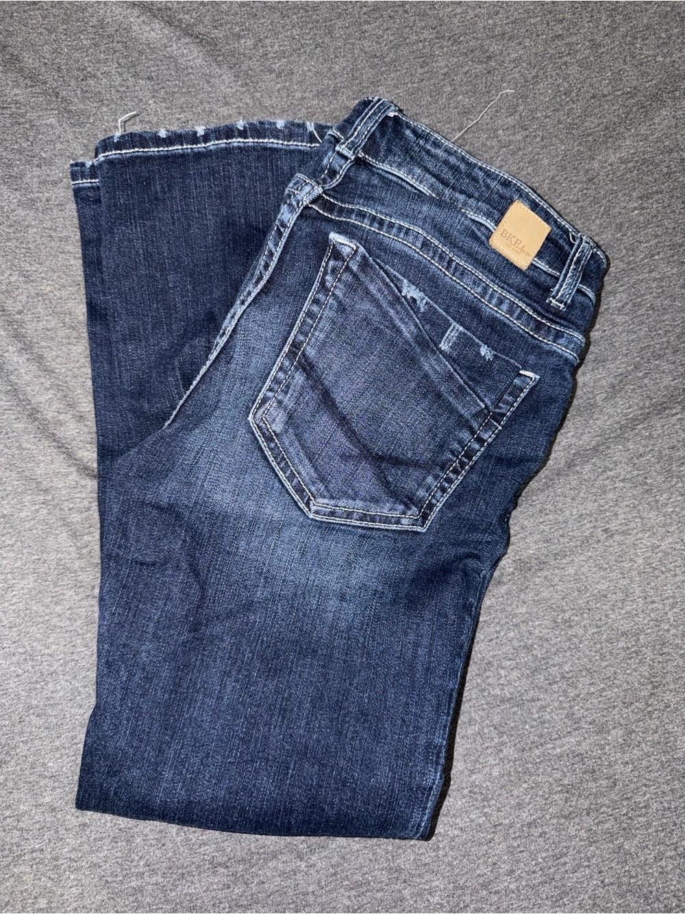 Dark Blue Women’s Jeans - BKE Mid-Rise Jeans Size 26